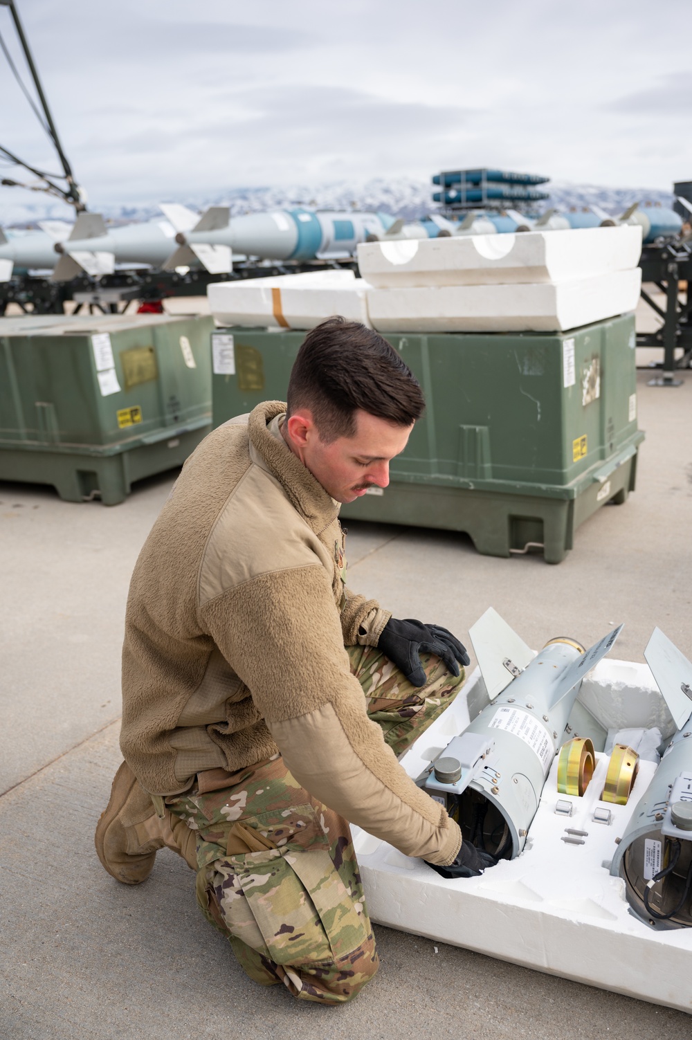 Ammo troops; Doing more, with less.