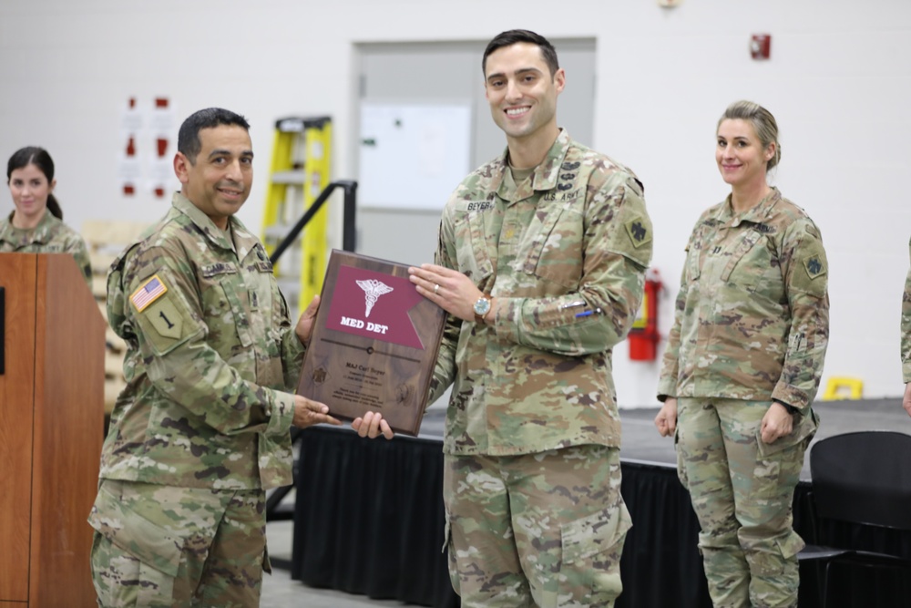 Oklahoma Army National Guard's Medical Detachment Welcomes New Commander