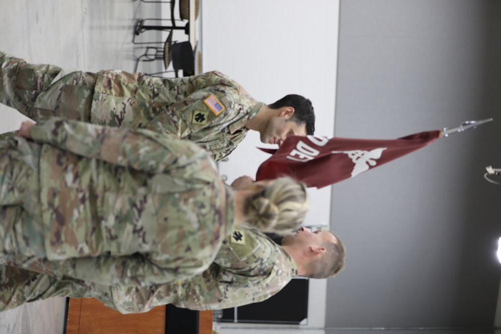 Oklahoma Army National Guard's Medical Readiness Detachment welcomes new commander