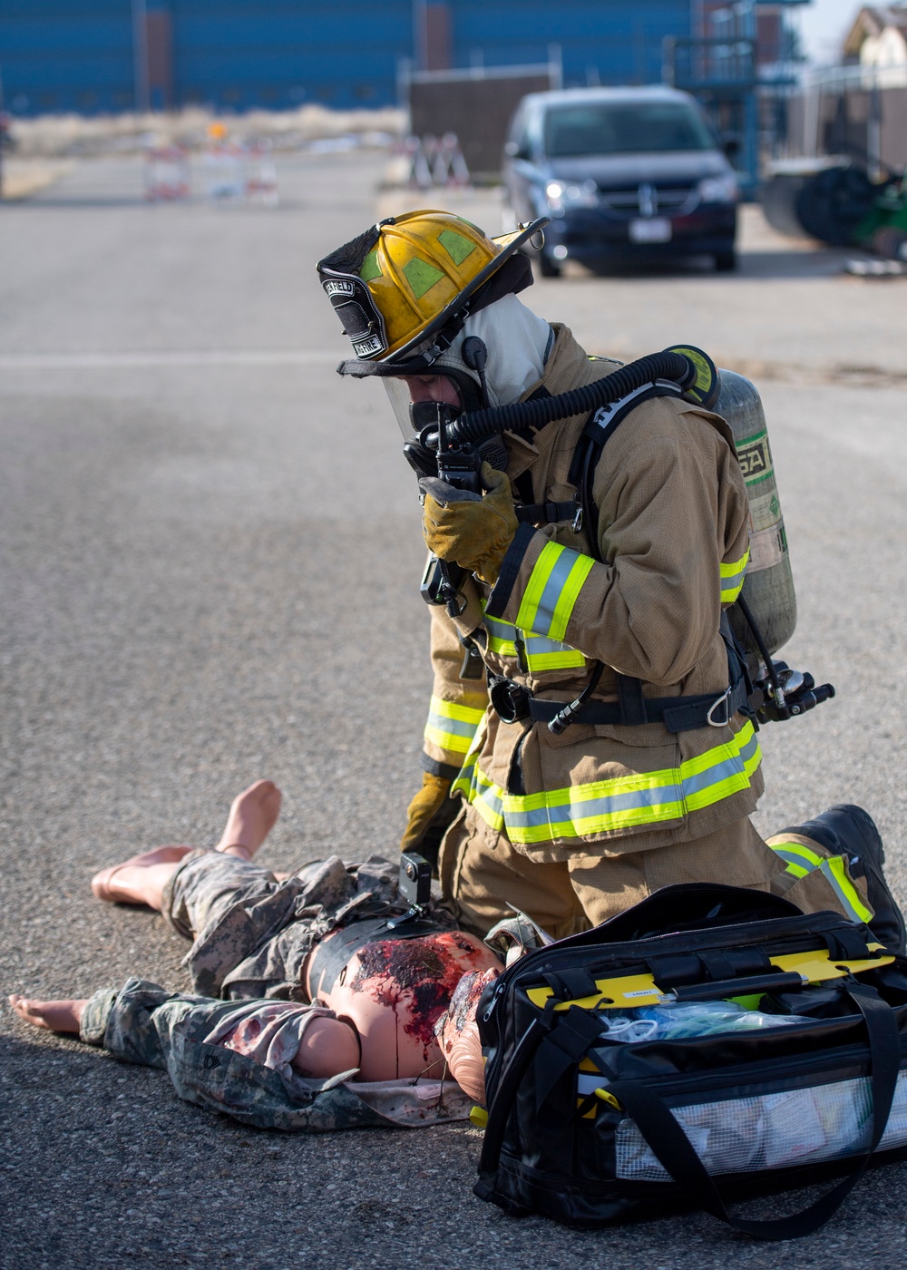 124th holds wing focus exercise