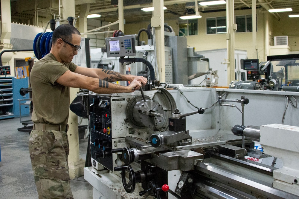 Metals technology technician shapes his place in the 477th Fighter Group