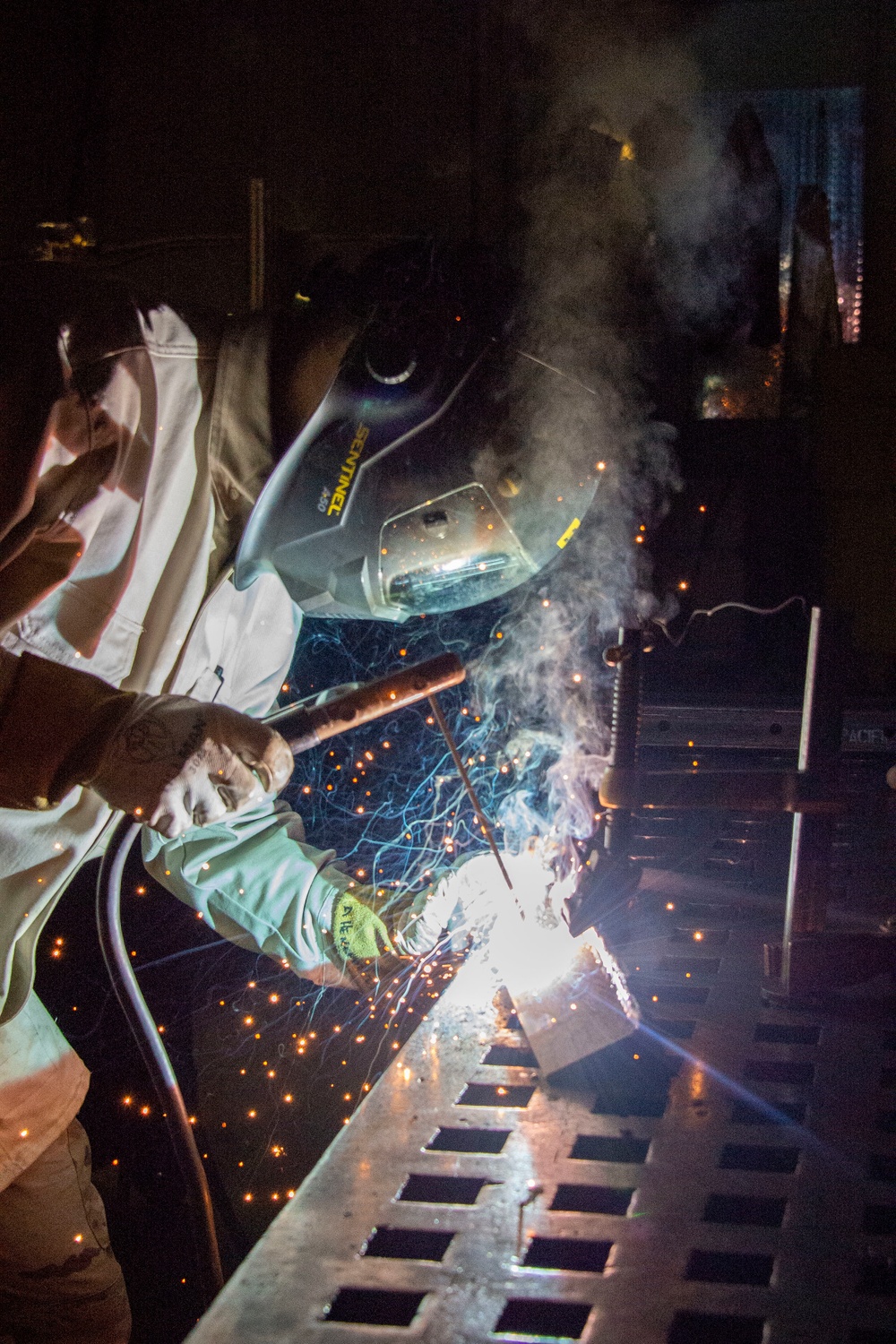 Metals technology technician shapes his place in the 477th Fighter Group