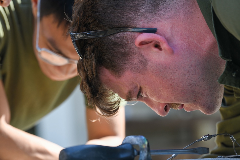 Marines with MALS-12 conduct annual ULT; Marines with VMFA-121 conduct ULT