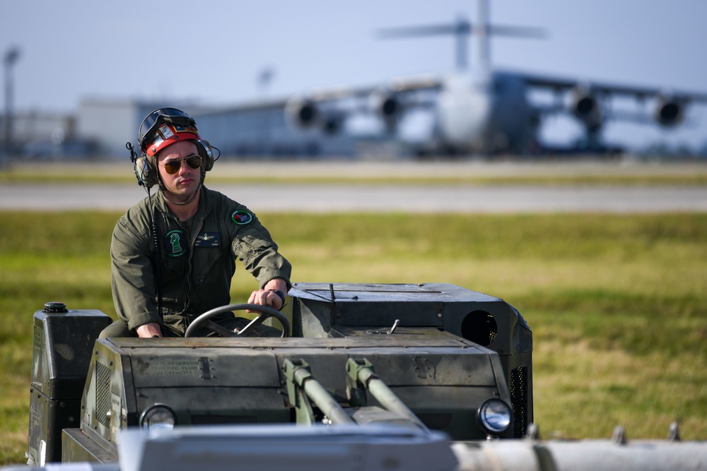 Marines with MALS-12 conduct annual ULT; Marines with VMFA-121 conduct ULT