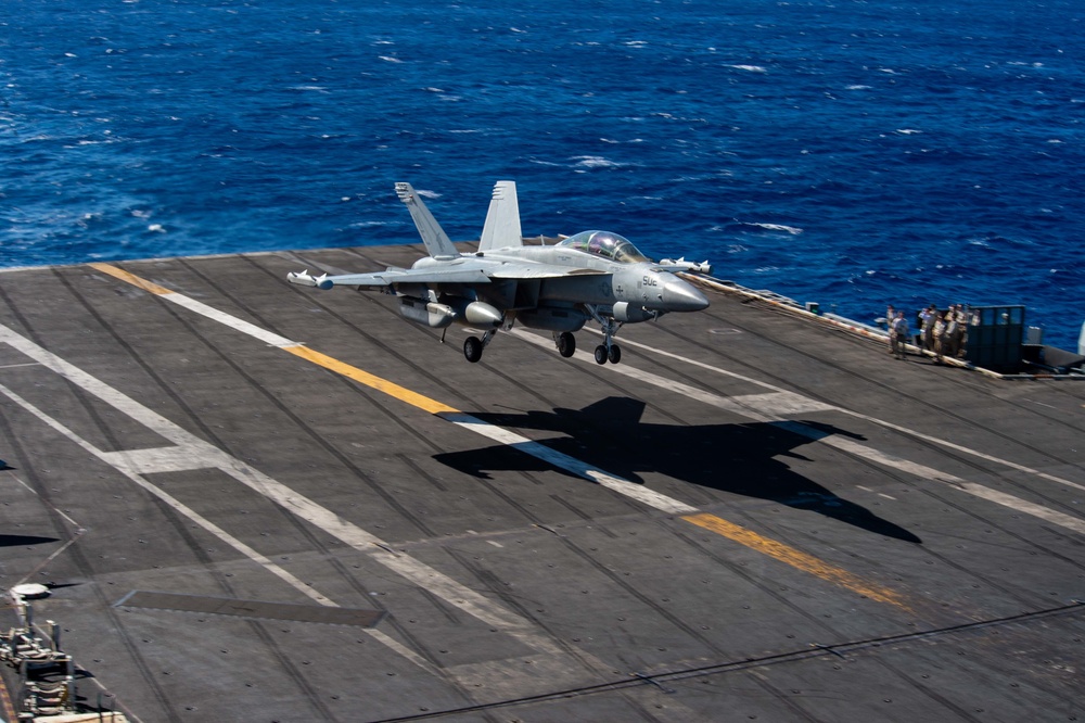 USS Carl Vinson (CVN 70) Conducts Flight Operations