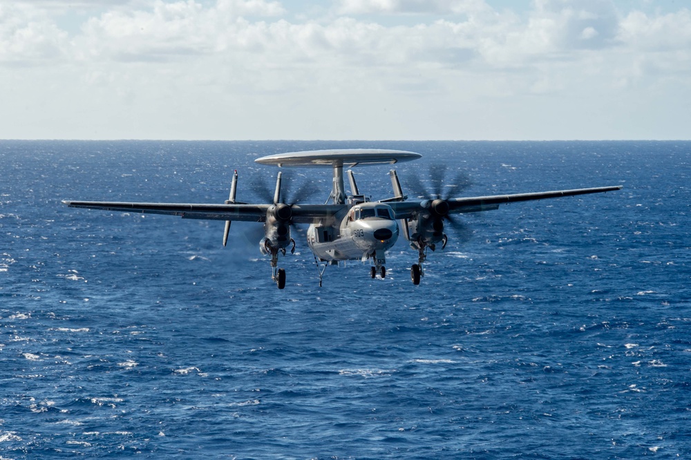 USS Carl Vinson (CVN 70) Conducts Flight Operations