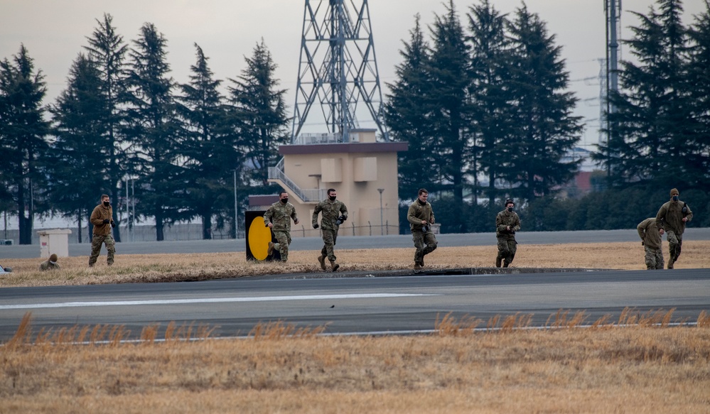 Yokota Airmen conduct an annual Aircraft Arresting System certification