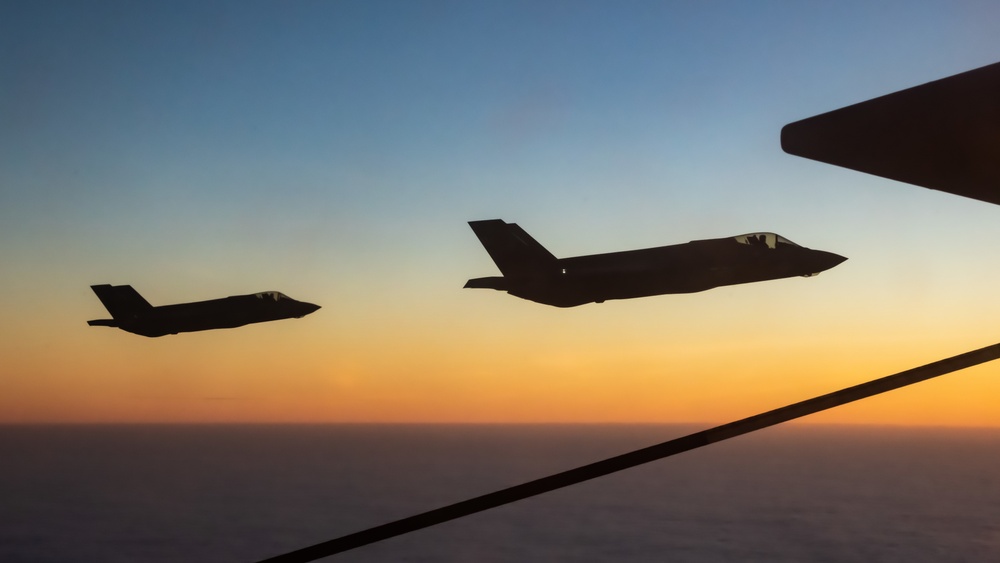 Noble Fusion: VMFA-314 Conducts Aerial Refueling