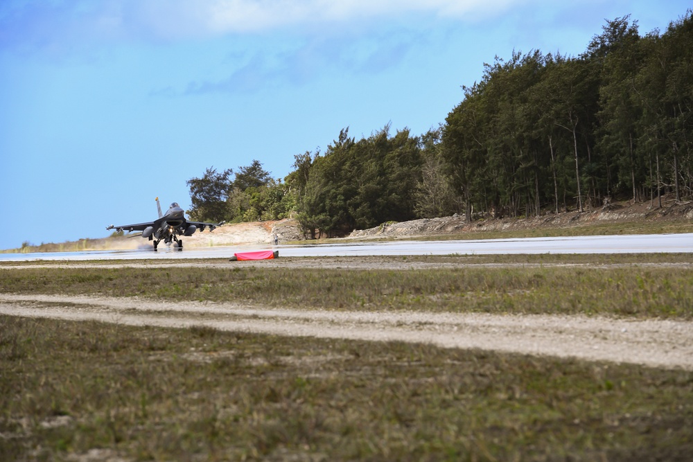 F-16’s participate in Cope North 22