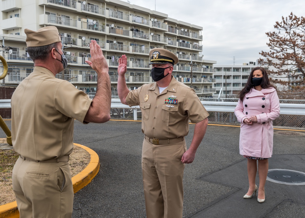 Promotion Ceremony onboard NAF Atsugi