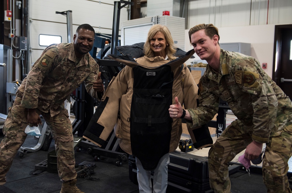 U.S. Ambassador to Turkey spouse observes Titan readiness and resilience firsthand