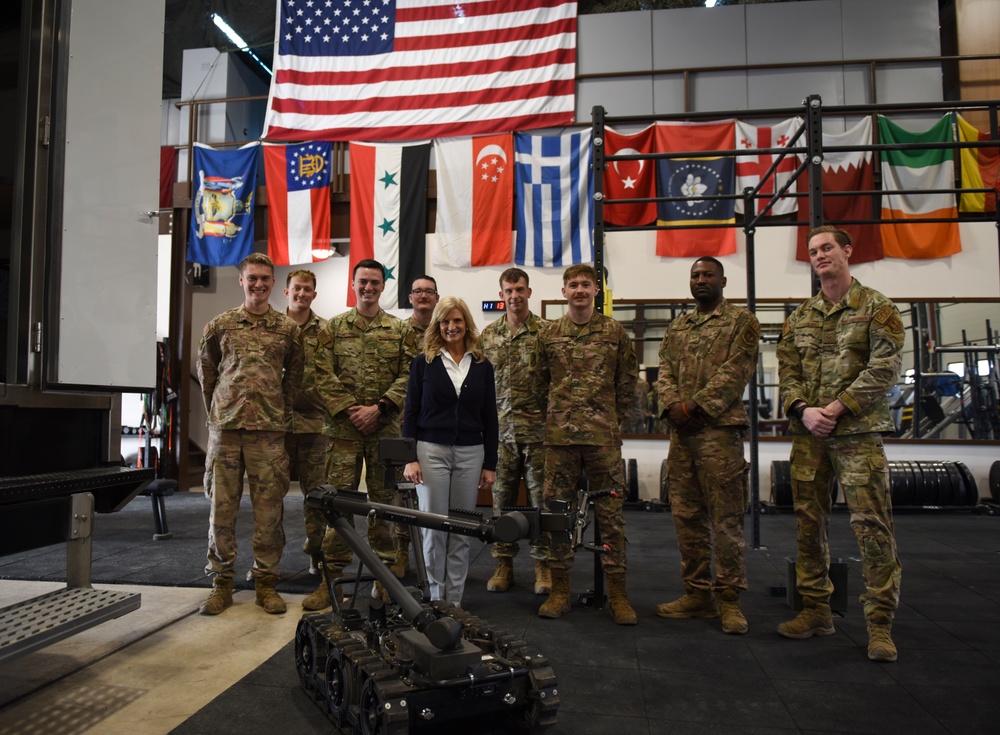 U.S. Ambassador to Turkey spouse observes Titan readiness and resilience firsthand