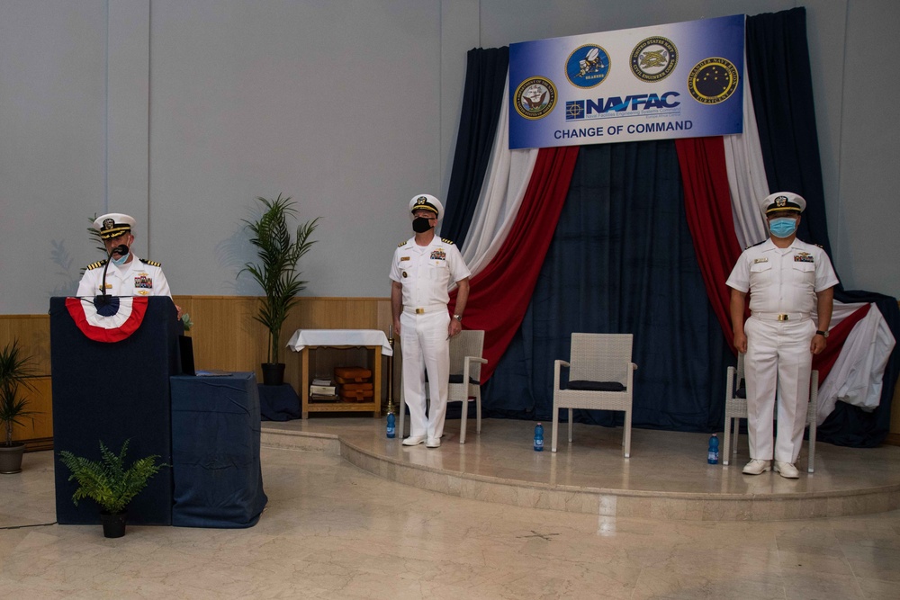 NAVFAC Change of Command