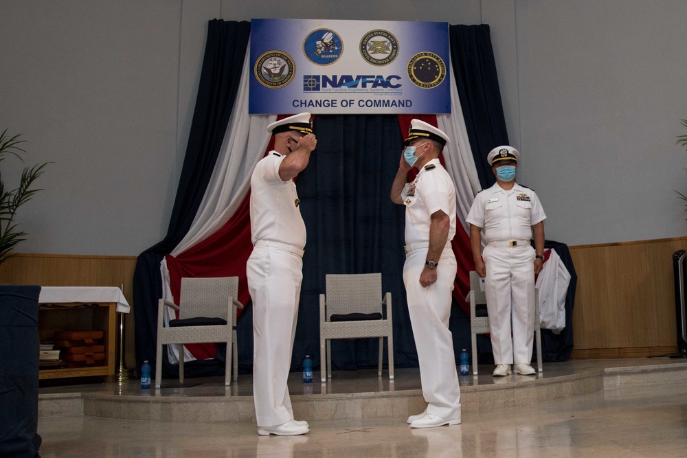 NAVFAC EURAFCENT Change of Command