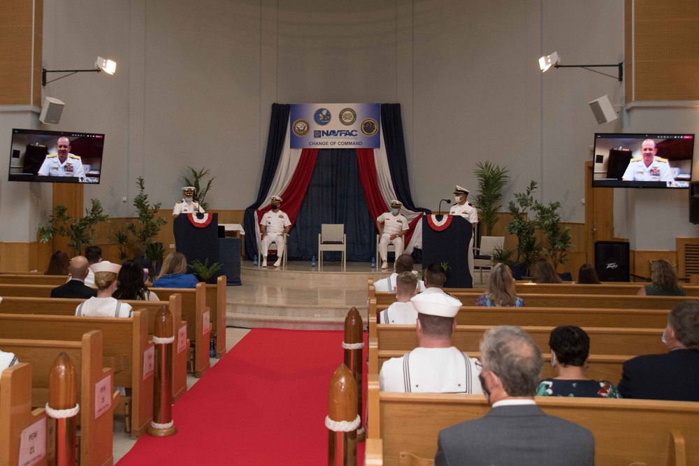 NAVFAC Change of Command