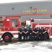 Fort Drum Fire and Emergency Services welcomes new fire engine at Wheeler-Sack Army Airfield station