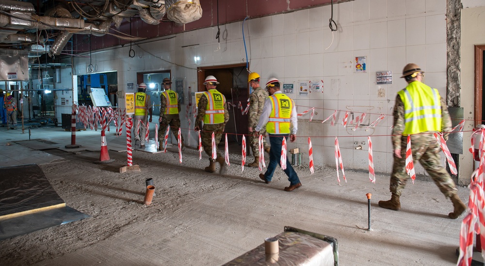 USACE commanding general views construction projects at Ali Al Salem