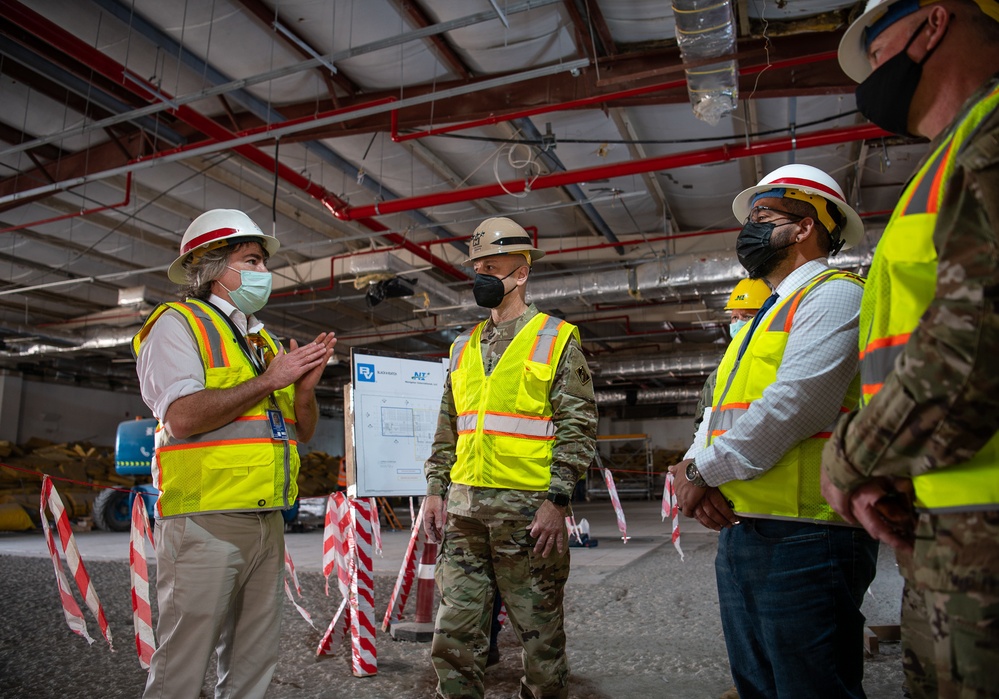 USACE commanding general views construction projects at Ali Al Salem