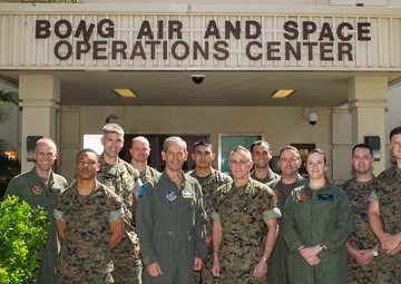In Times of Conflict, Marine Reserve Aviators Ensure Joint Force Commander has Access to and Information of Marine Air Combat Power