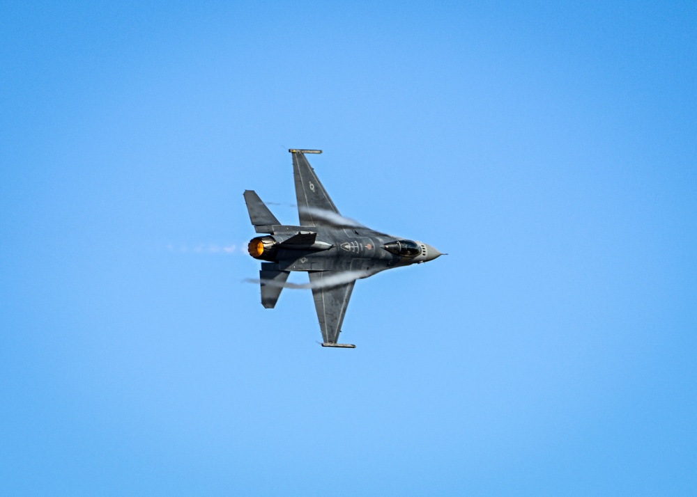 F-16 Viper Demo Team preseason practice