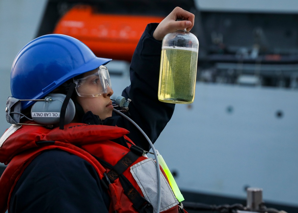 USS Porter (DDG 78) Replenishment-at-sea
