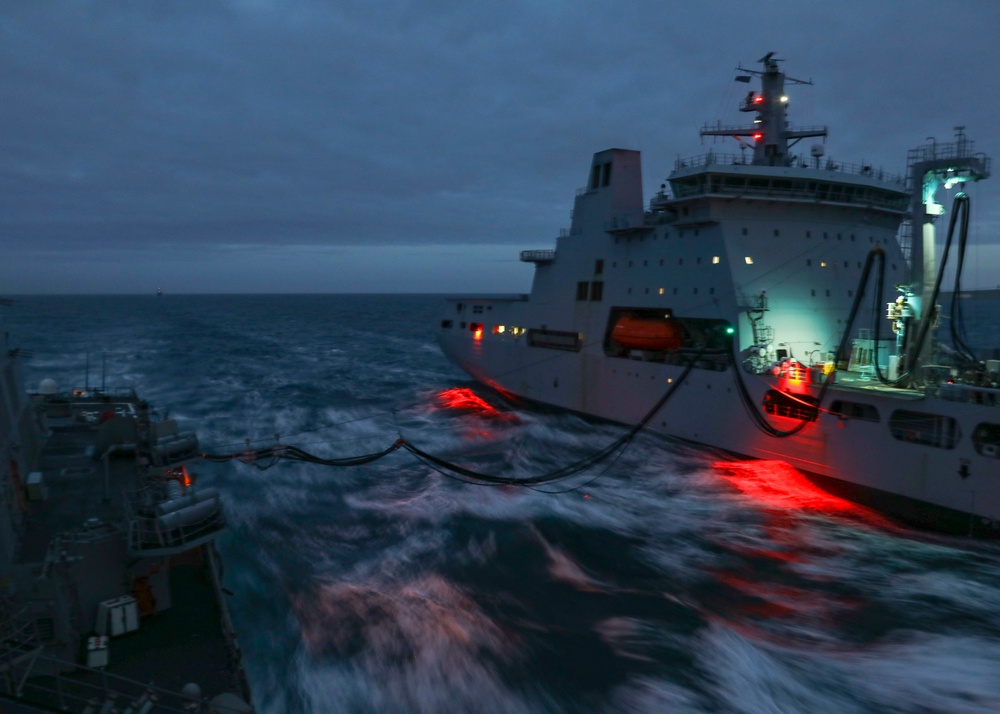 USS Porter (DDG 78) Replenishment-at-sea