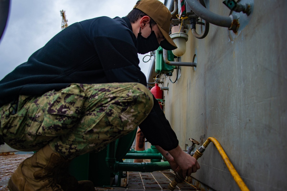 Ike Conducts Maintenance at Norfolk Naval Shipyard