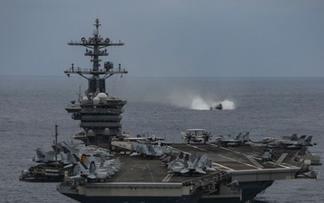 Naval Expeditionary Forces conduct simulated strikes during Noble Fusion