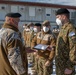 KFOR RC-E Latvian Contingent End of Tour Ceremony