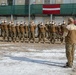 KFOR RC-E Latvian Contingent End of Tour Ceremony