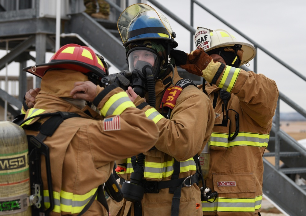 Dyess Fire Department training fires up local partnerships