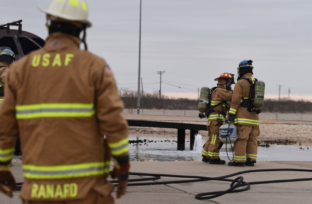 Dyess Fire Department training fires up local partnerships