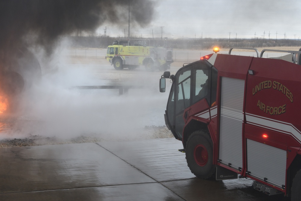 Dyess Fire Department training fires up local partnerships