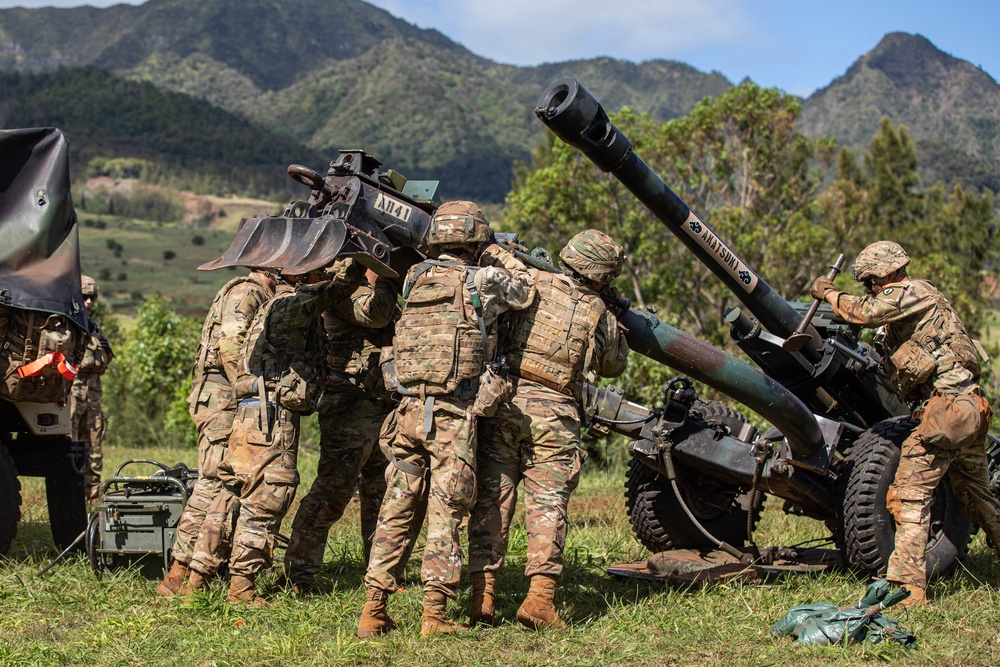 25th Infantry Division Artillery Best By Test Competition