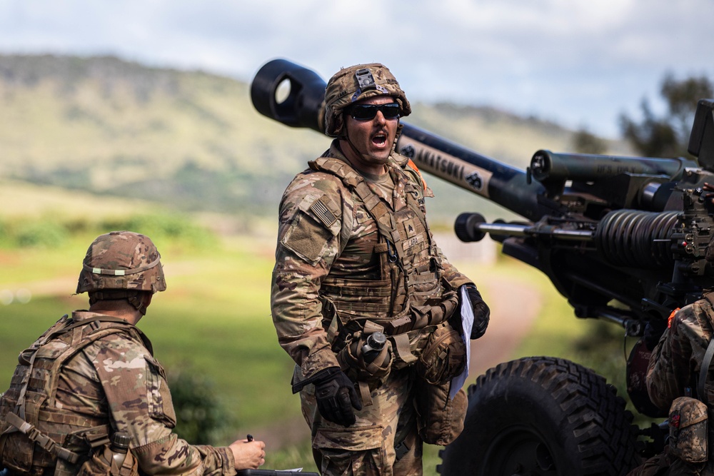 25th Infantry Division Artillery Best By Test Competition