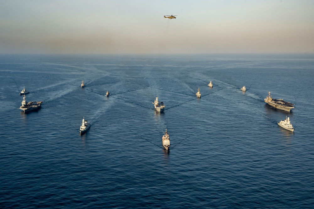 The Harry S. Truman Carrier Strike Group is on a scheduled deployment in the U.S. Sixth Fleet area of operations.