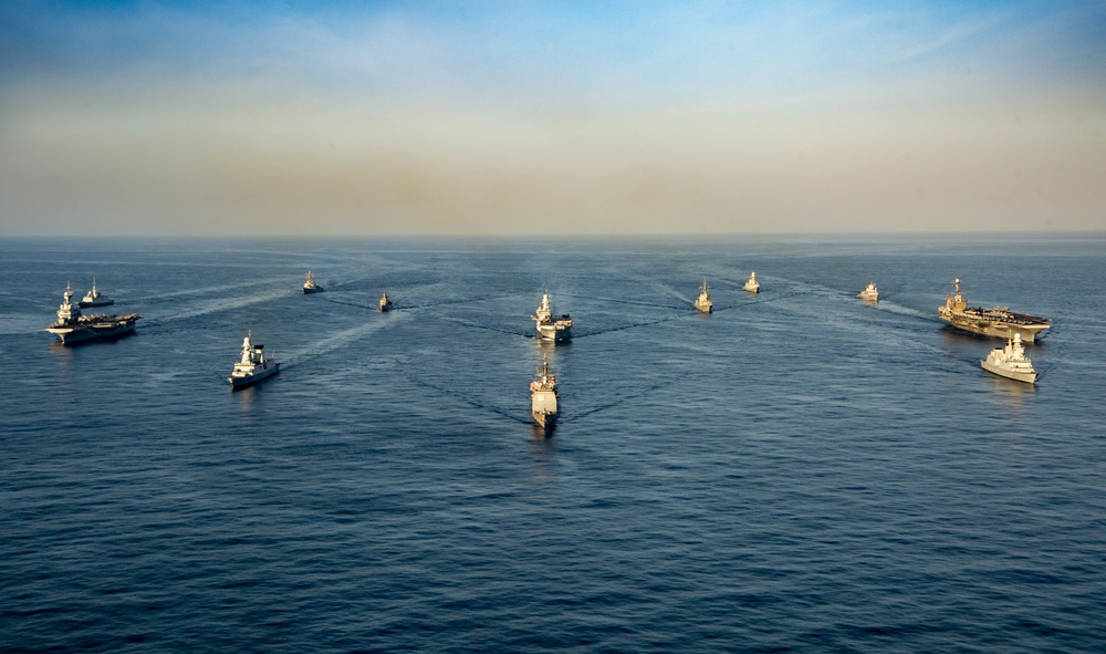 The Harry S. Truman Carrier Strike Group is on a scheduled deployment in the U.S. Sixth Fleet area of operations.