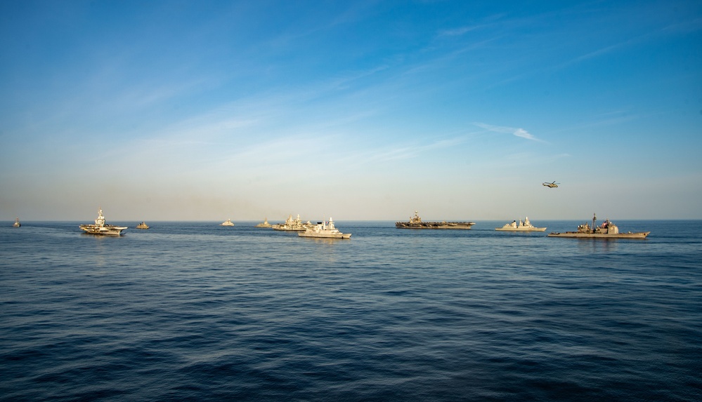 The Harry S. Truman Carrier Strike Group is on a scheduled deployment in the U.S. Sixth Fleet area of operations.