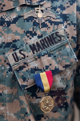 Marine Raider Awarded Navy and Marine Corps Medal for Valor