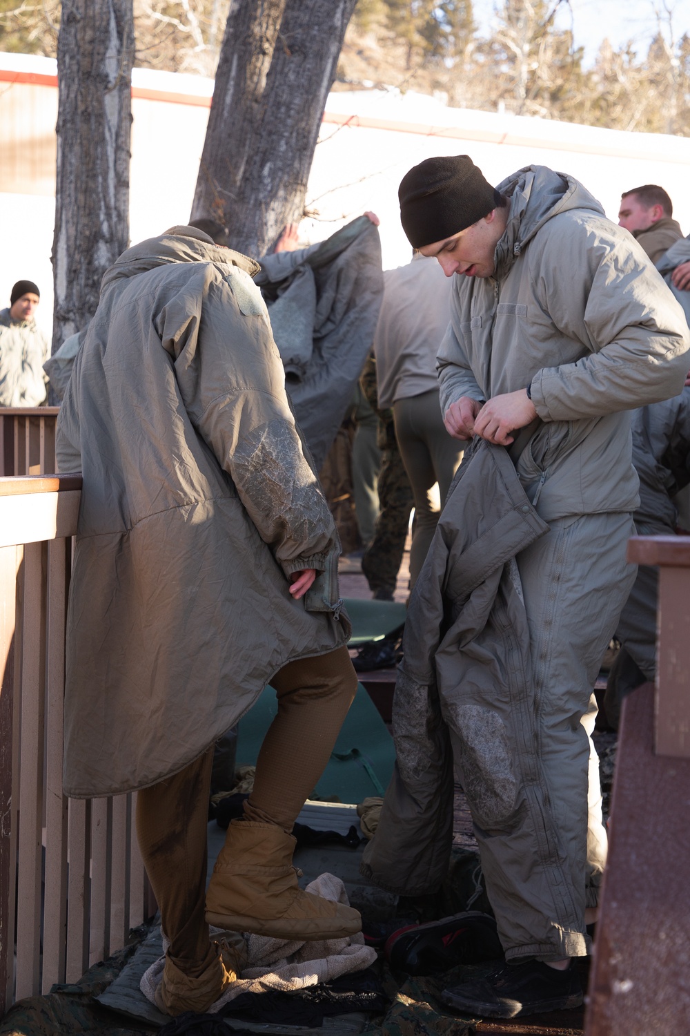 Marines, Rangers experience and overcome hypothermia