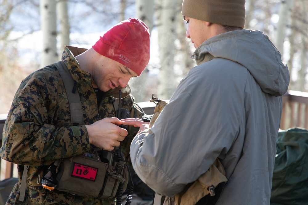 Marines, Rangers experience and overcome hypothermia