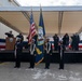 Guests render honors at the commissioning ceremony for USS Savannah (LCS 28)