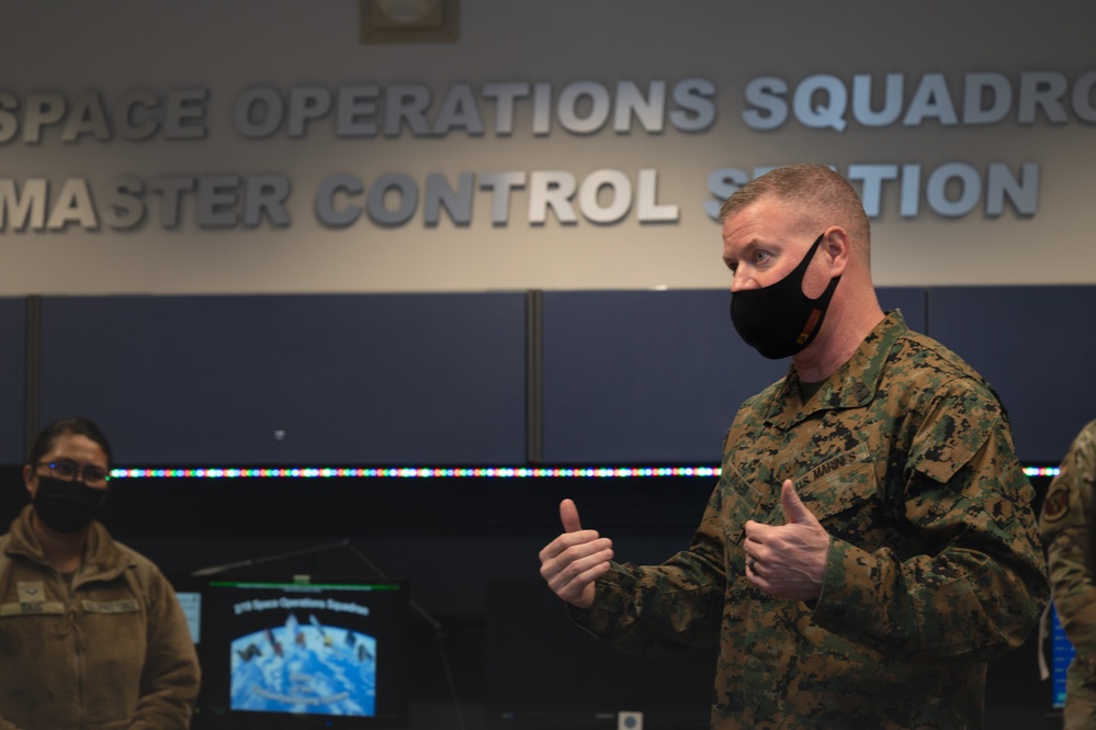 U.S. Space Command Senior Leader visits Air Force Reserve Wing