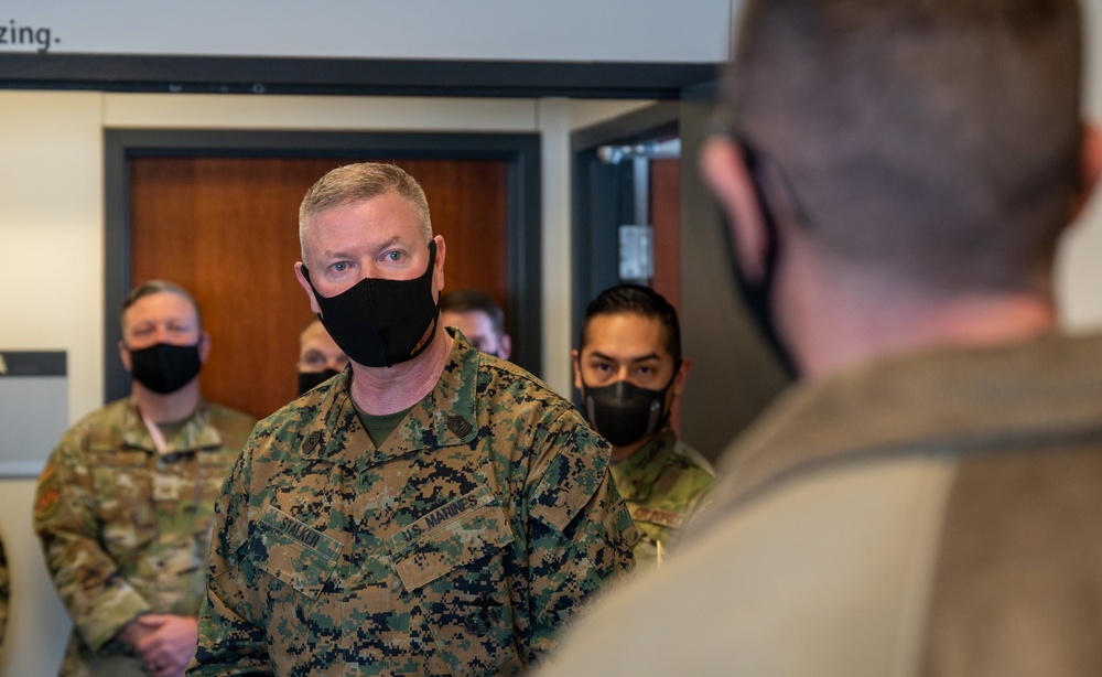 U.S. Space Command Senior Leader visits Air Force Reserve Wing