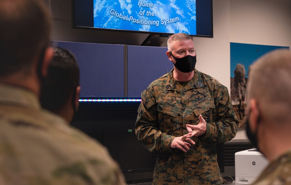 U.S. Space Command Senior Leader visits Air Force Reserve Wing
