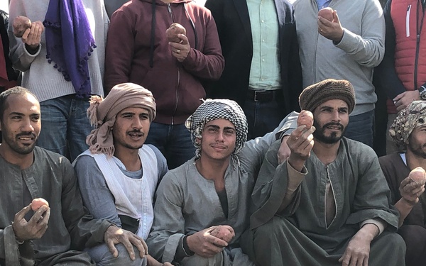 Egypt - Beni Suef Potato Harvest