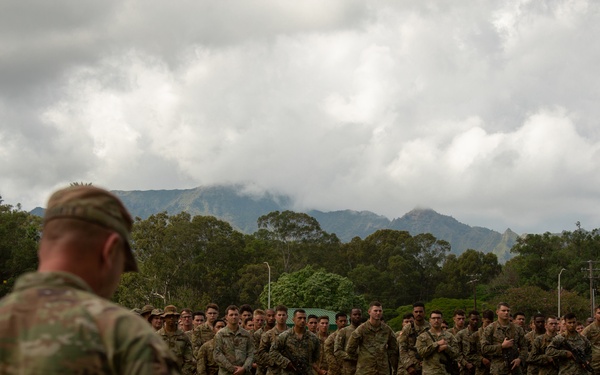 25th ID DIVARTY Best by Test Award Ceremony