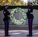 Marines participate in Reagan wreath-laying ceremony