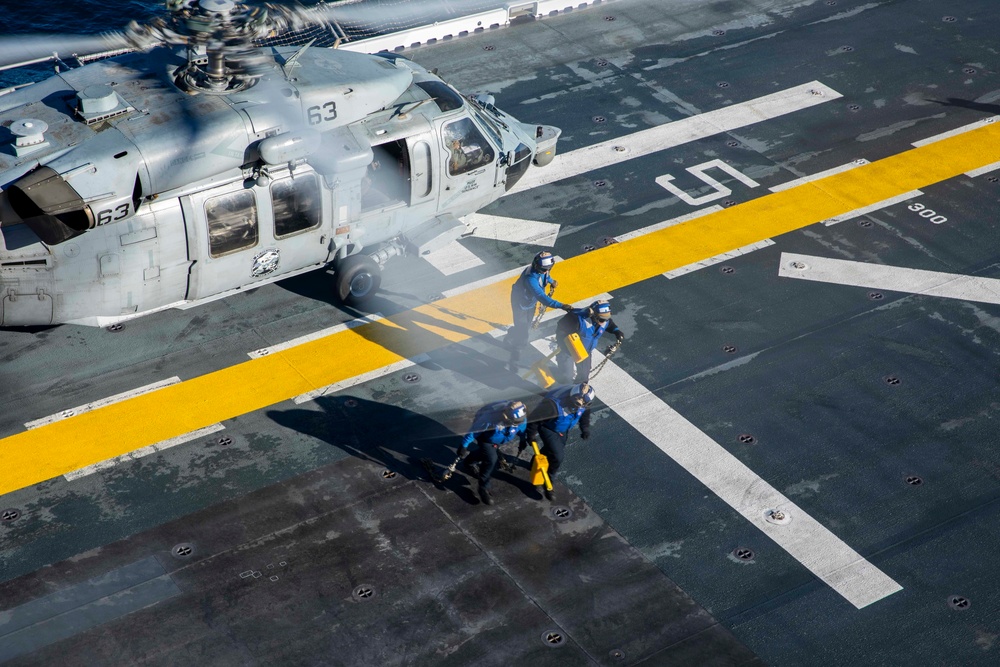 USS Makin Island Flight Operations