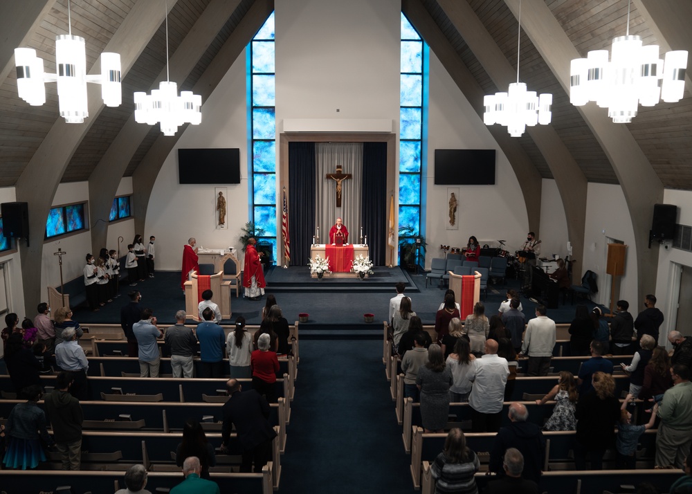 Sacrament confirmation service at MacDill